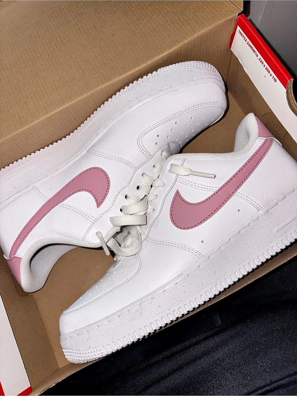Nike Air Force 1 '07 Next Nature White & Pink US 10
